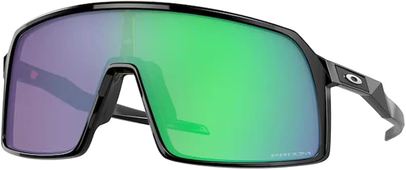Oakley - ハナハナオークリー SUTRO Black Ink Prizm Jade Sutro Prizm Black Lenses, Polished Black Frame Sunglasses